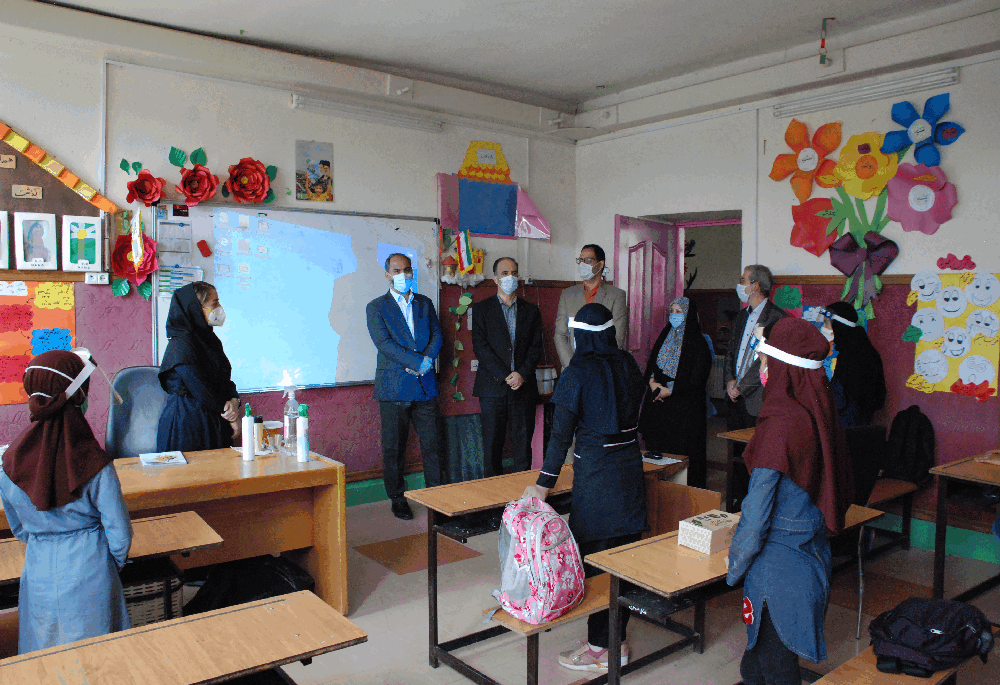 بازدید رئیس و معاونان سازمان جهاددانشگاهی صنعتی شریف از مدرسه صبح رویش(مدرسه کودکان کار)