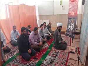 برگزاري مراسم مداحي و روضه خواني در جهاددانشگاهي به مناسبت اربعين حسيني