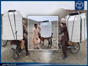 پایان دوره نخست پویش قلک آبی/ تانکرهای آب خریداری و در روستاهای سیستان و بلوچستان نصب شد